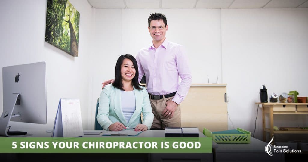 5 Signs Your Chiropractor is Good 6 SG Pain Solutions - 5 Signs Your Chiropractor is Good - Dr Jeff and Dr Jenny