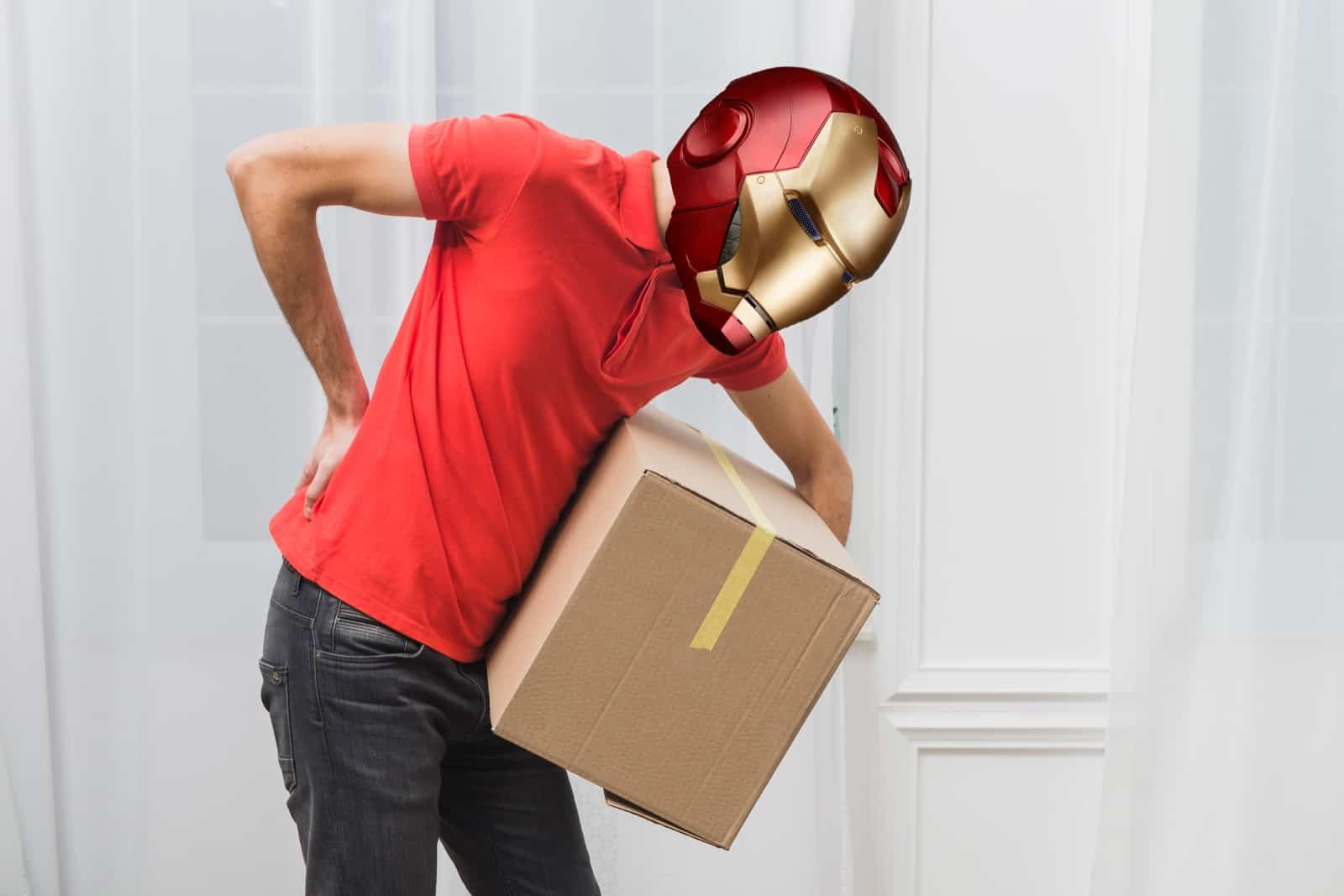 iron man suffering from back pain - How Does Chronic Pain Affects Your Quality of Life in 5 Ways