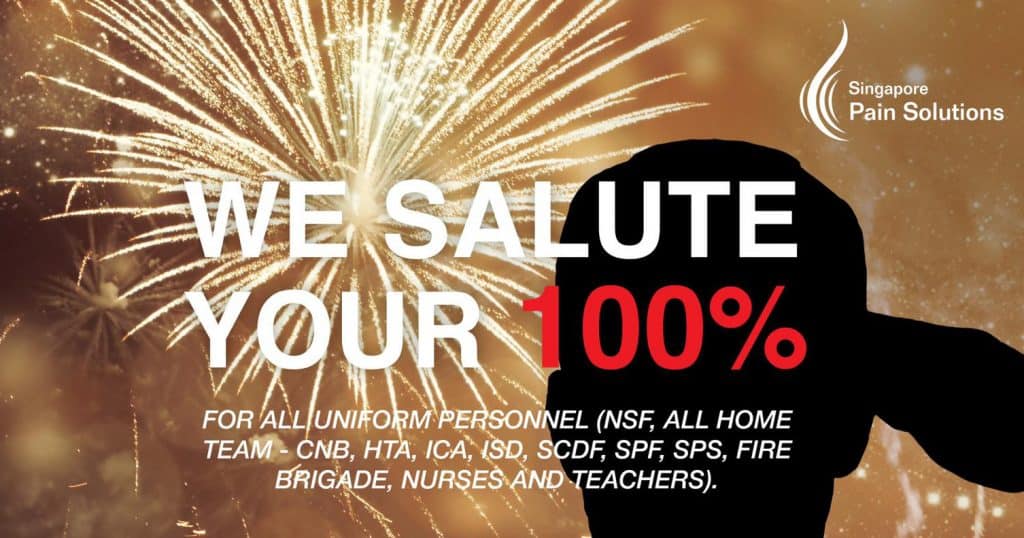 National Day Promotion for uniformed personnel