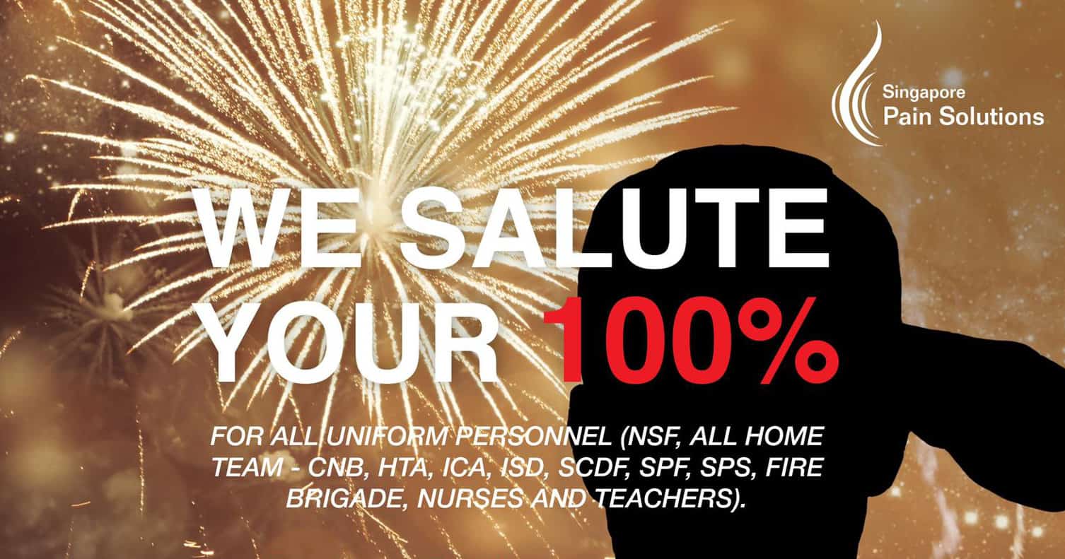 National Day Promo for Uniform Personnel, Nurses and Teachers 1 National Day Promotion for uniformed personnel