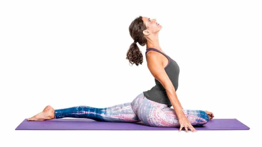 Stretches for Tailbone pain relief: Pigeon Pose