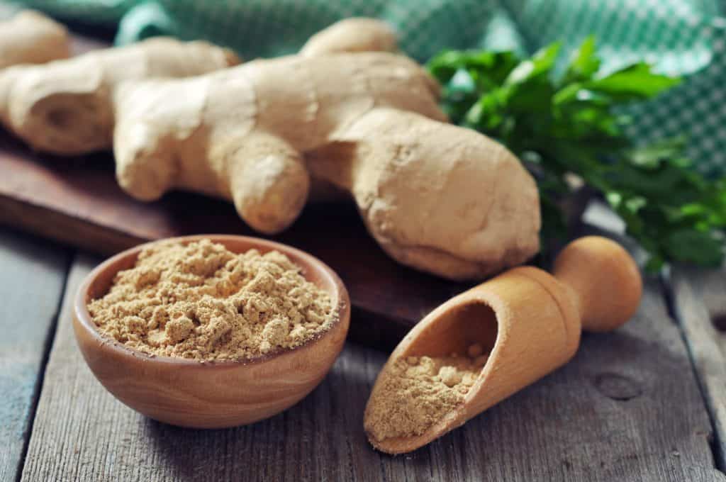 Fresh ginger root