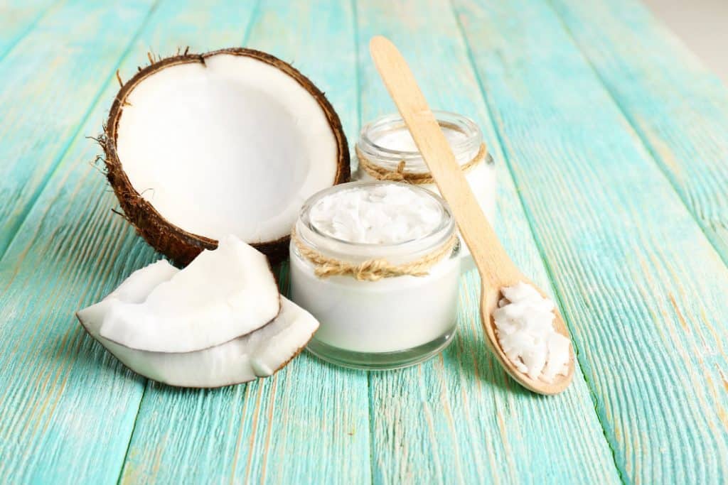 Fresh coconut oil