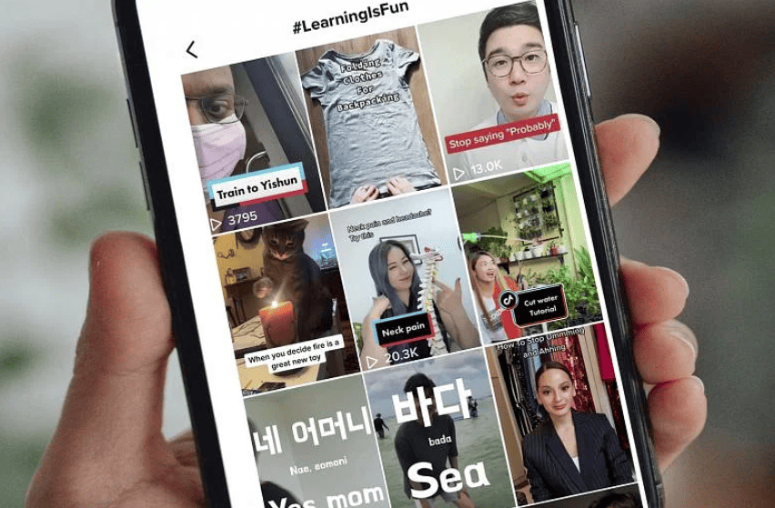 One-minute lessons Pick up language skills to health tips on TikTok