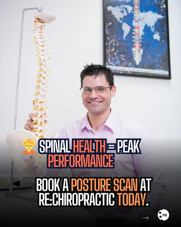 Our chiropractor sharing about posture spinal health